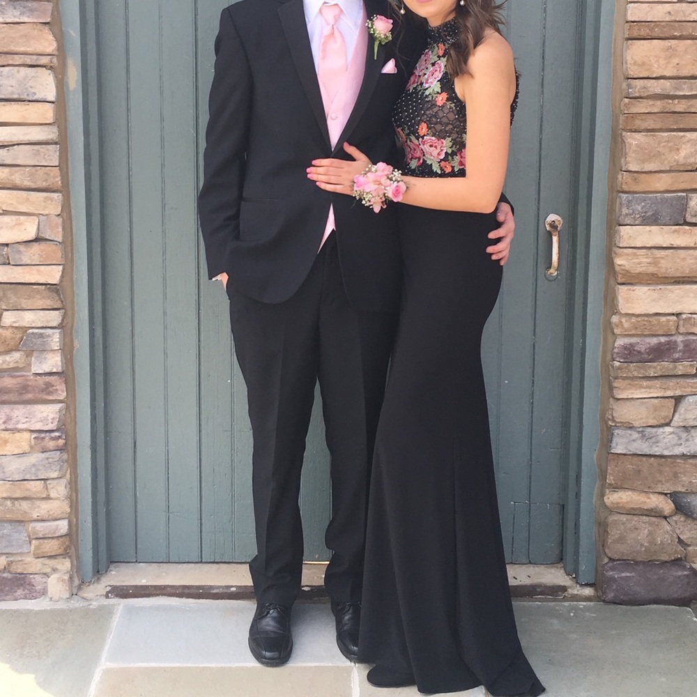 Sherri Hill Black Prom Dress